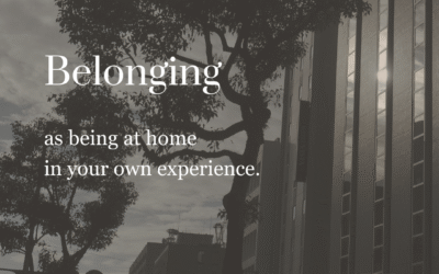 A Broader Sense of Belonging