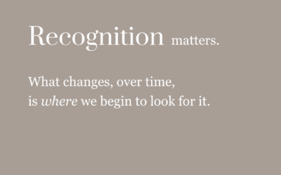 From Recognition to Self-Recognition